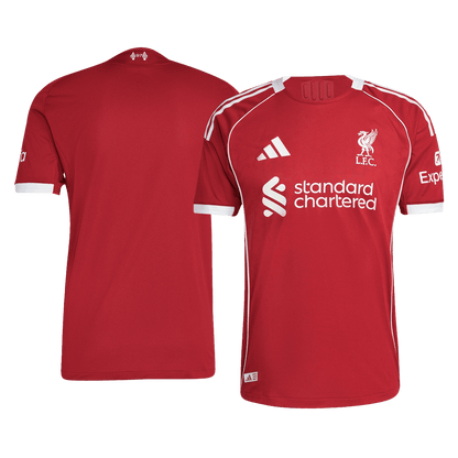 Koszulka piłkarska w wersji zawodniczej Liverpool 2025/26 domowa