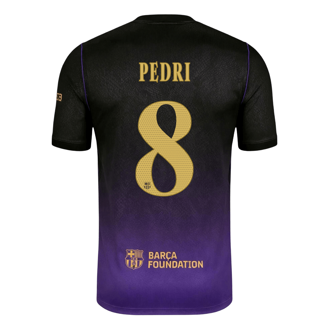 Koszulka piłkarska FC Barcelona UCL 2026/27 wyjazdowa PEDRI #8