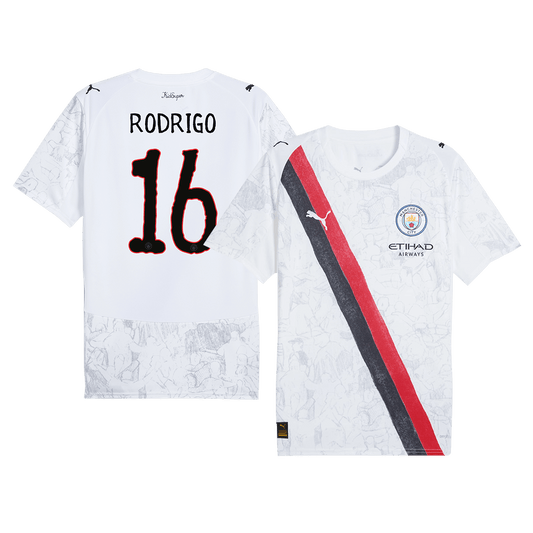 Koszulka piłkarska Manchester City KidSuper Club World Cup Mundial 2025/26 RODRIGO #16