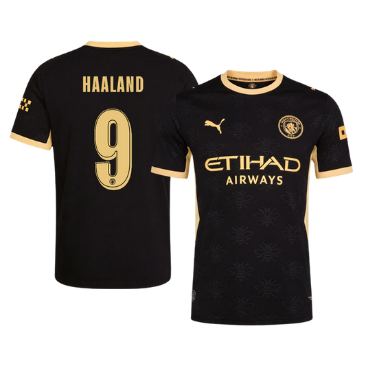 Koszulka piłkarska w wersji zawodniczej Manchester City UCL 2026/27 wyjazdowa HAALAND #9