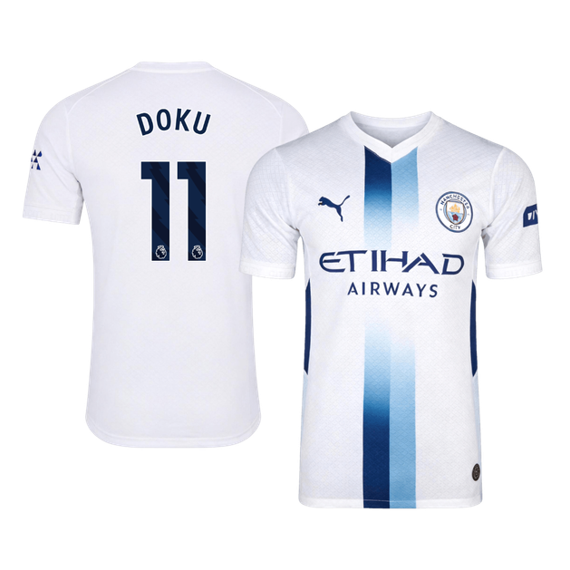 Koszulka piłkarska w wersji zawodniczej Manchester City 2026/27 trzecia DOKU #11