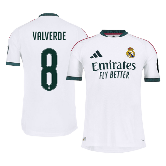 Koszulka piłkarska w wersji zawodniczej Real Madryt 2026/27 domowa VALVERDE #8