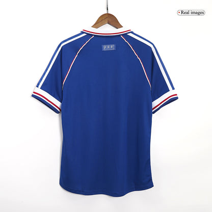 Koszulka piłkarska retro Francja 1998 domowa