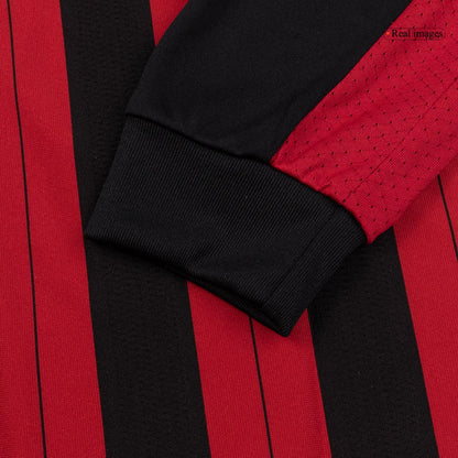 Koszulka piłkarska retro z długim rękawem AC Milan 2013/14 domowa - Kibula
