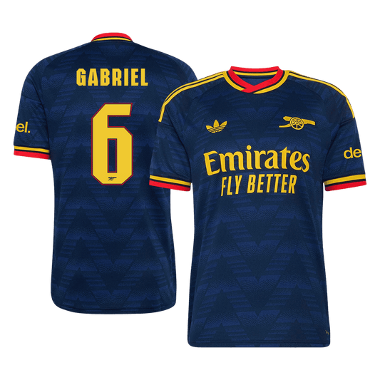Koszulka piłkarska Arsenal UCL 2026/27 wyjazdowa GABRIEL #6