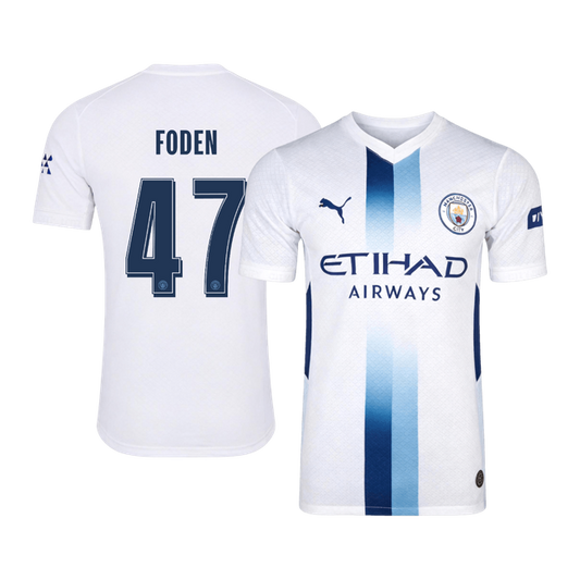 Koszulka piłkarska w wersji zawodniczej Manchester City UCL 2026/27 trzecia FODEN #47