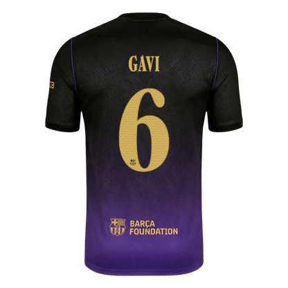 Koszulka piłkarska FC Barcelona UCL 2026/27 wyjazdowa GAVI #6