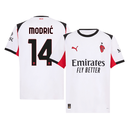 Koszulka piłkarska AC Milan 2025/26 wyjazdowa MODRIĆ #14 - Kibula