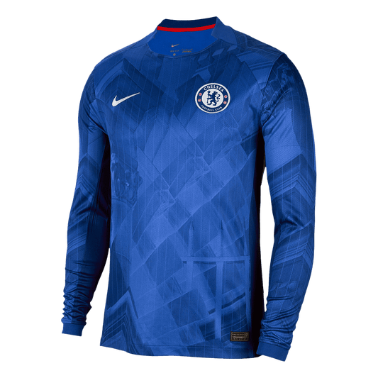 Koszulka piłkarska z długim rękawem Chelsea 2025/26 domowa - Kibula