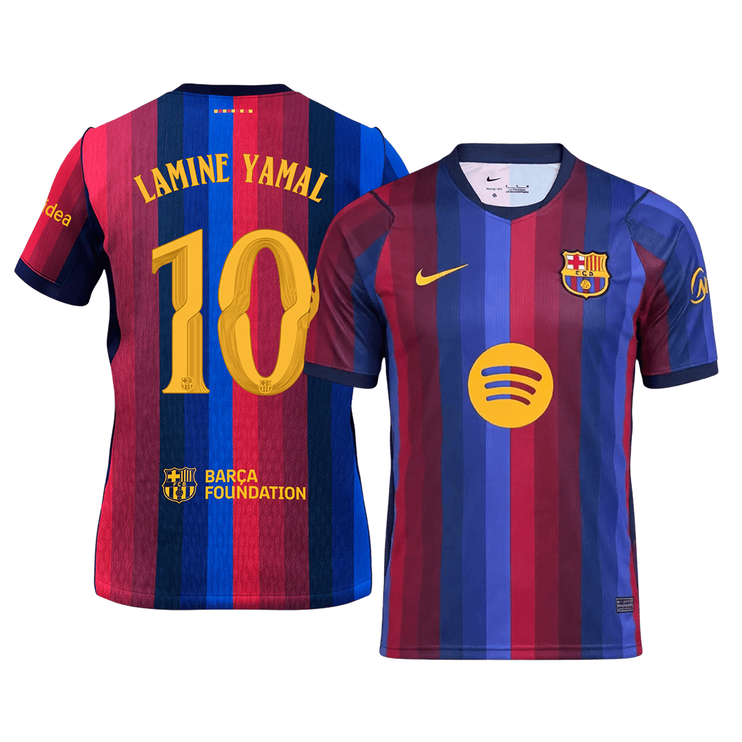 Koszulka piłkarska FC Barcelona UCL 2026/27 domowa LAMINE YAMAL #10 - Kibula