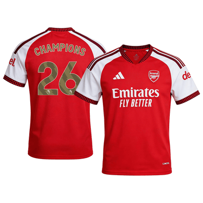 Koszulka piłkarska Arsenal 2026/27 domowa CHAMPIONS CHAMPIONS #26 - Kibula