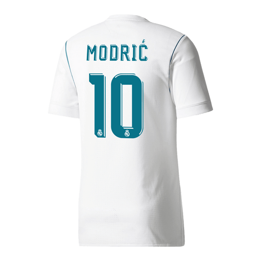 Koszulka piłkarska retro Real Madryt 2017/18 domowa MODRIĆ #10