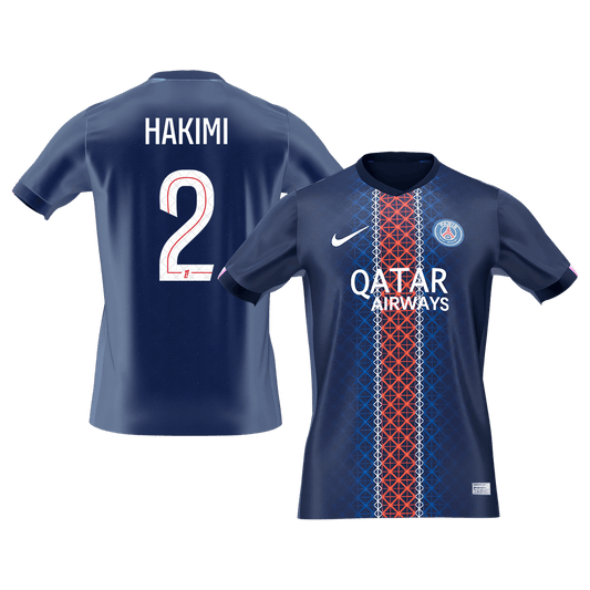 Koszulka piłkarska PSG 2025/26 domowa HAKIMI #2