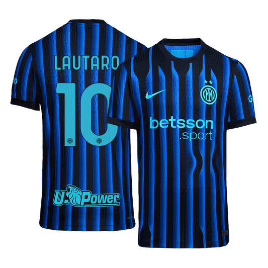 Koszulka piłkarska w wersji zawodniczej Inter Mediolan 2025/26 domowa LAUTARO #10 - Kibula