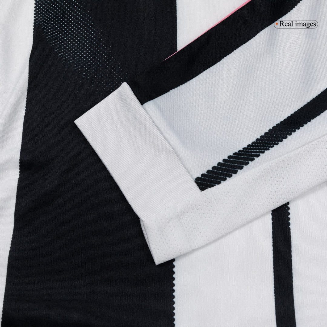 Koszulka piłkarska z długim rękawem Juventus 2025/26 domowa - Kibula