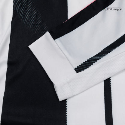 Koszulka piłkarska z długim rękawem Juventus 2025/26 domowa - Kibula