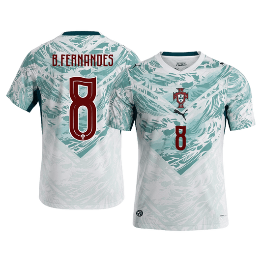Koszulka piłkarska Portugalia Mundial 2026 wyjazdowa B.FERNANDES #8
