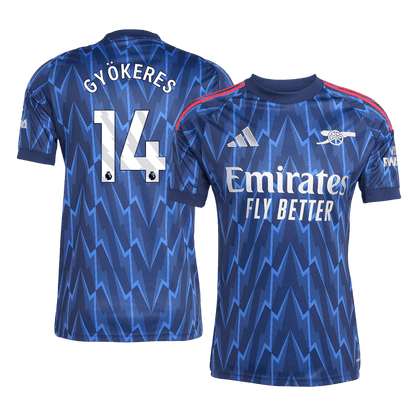 Koszulka piłkarska Arsenal 2025/26 wyjazdowa GYÖKERES #14 - Kibula