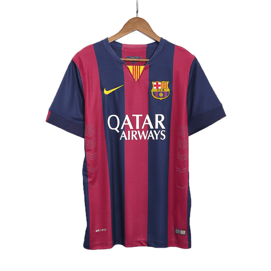 Koszulka piłkarska retro FC Barcelona 2014/15 domowa - Kibula