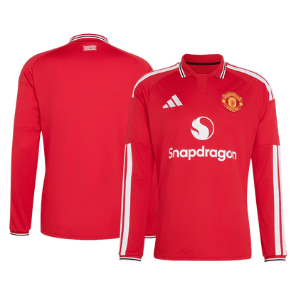 Koszulka piłkarska z długim rękawem Manchester United 2026/27 domowa