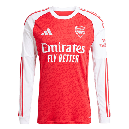 Koszulka piłkarska z długim rękawem Arsenal 2025/26 domowa - Kibula
