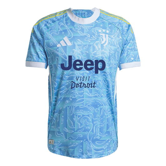 Koszulka piłkarska w wersji zawodniczej Juventus 2025/26 wyjazdowa - Kibula