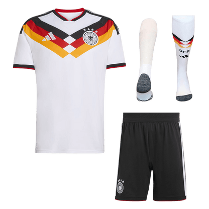Męski pełny zestaw piłkarski Niemcy Mundial 2026 domowy