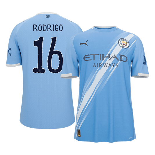 Koszulka piłkarska Manchester City Club World Cup Mundial 2025/26 domowa RODRIGO #16