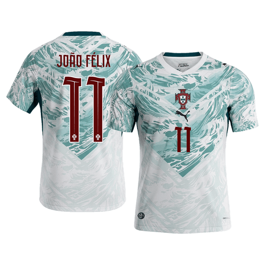 Koszulka piłkarska Portugalia Mundial 2026 wyjazdowa JOÃO FÉLIX #11