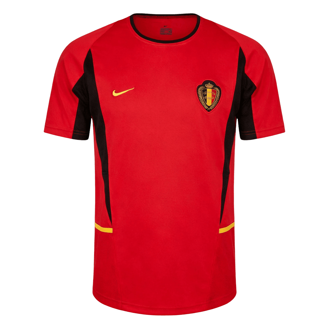 Koszulka piłkarska retro Belgia Mundial 2002 domowa