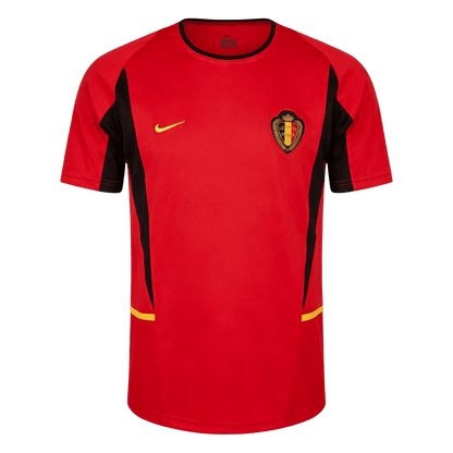 Koszulka piłkarska retro Belgia Mundial 2002 domowa