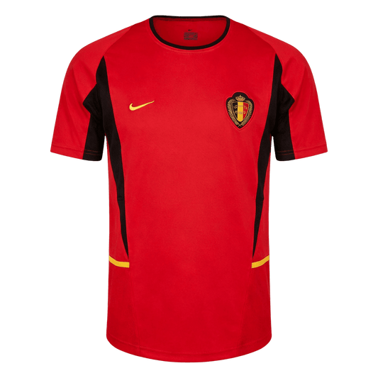 Koszulka piłkarska retro Belgia Mundial 2002 domowa