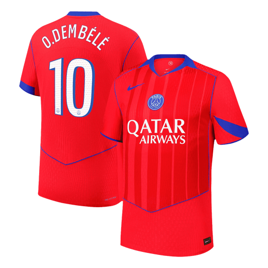 Koszulka piłkarska w wersji zawodniczej PSG 2025/26 trzecia O.DEMBÉLÉ #10
