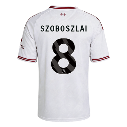 Koszulka piłkarska Liverpool 2026/27 wyjazdowa SZOBOSZLAI #8