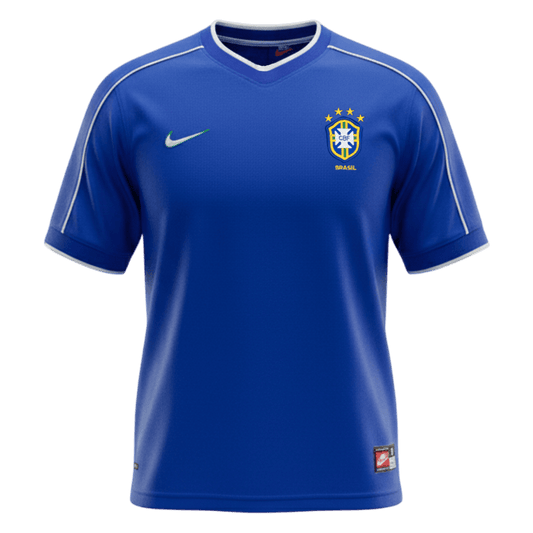 Koszulka piłkarska retro Brazylia 1998 wyjazdowa