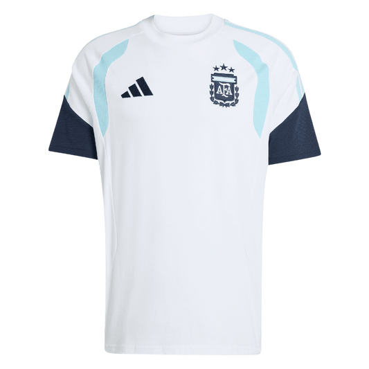 Koszulka piłkarska Argentyna Mundial 2026 przedmeczowa biała