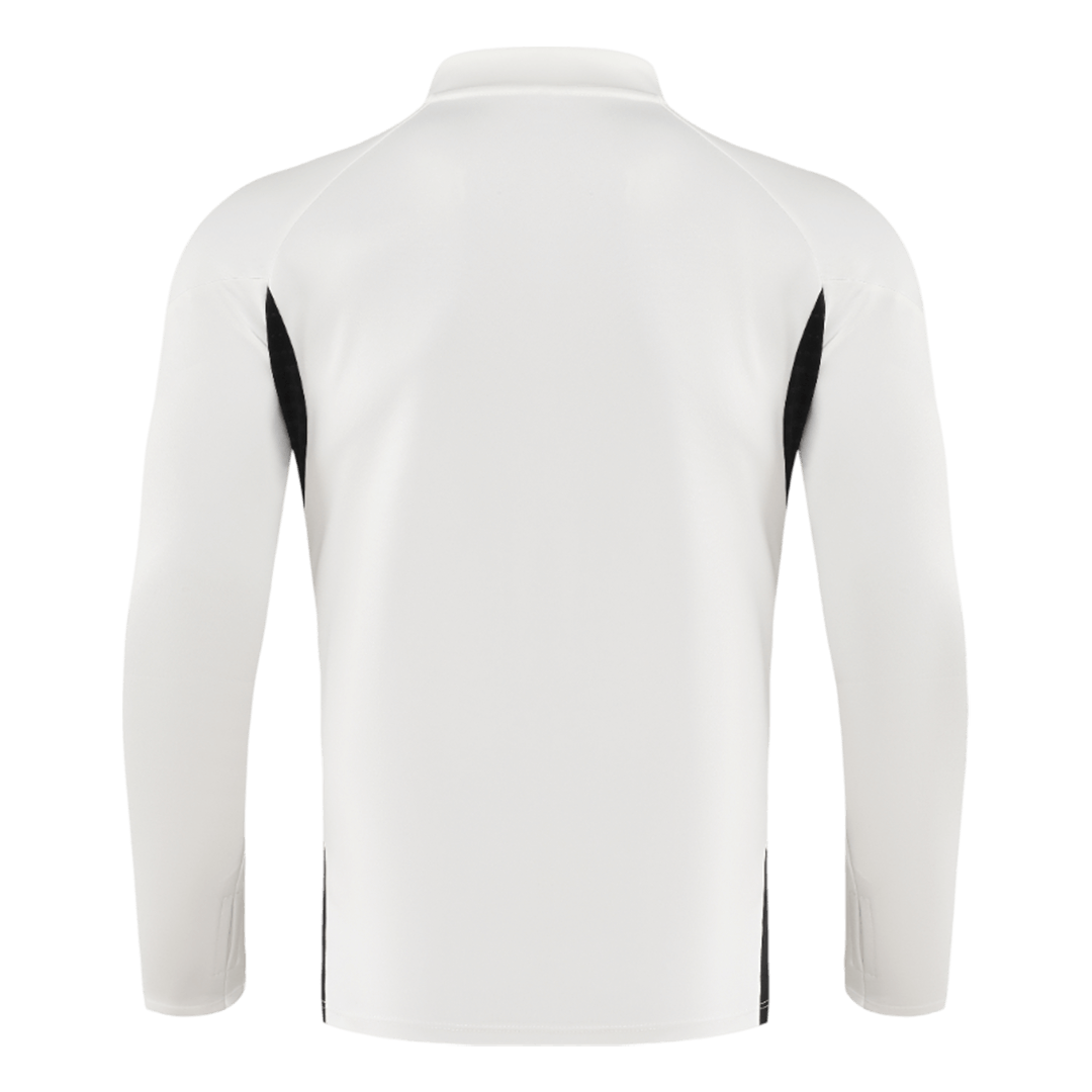 Męski dres treningowy z bluzą rozpinaną Liverpool 2025/26 biały