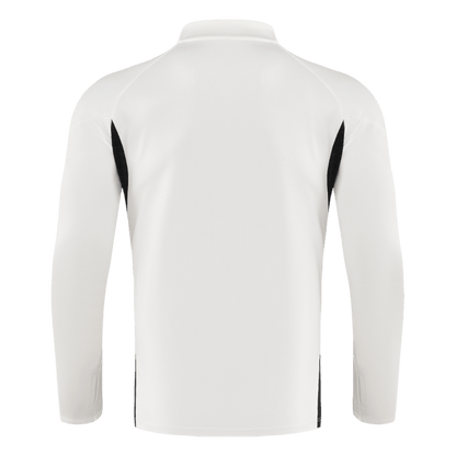 Męski dres treningowy z bluzą rozpinaną Liverpool 2025/26 biały