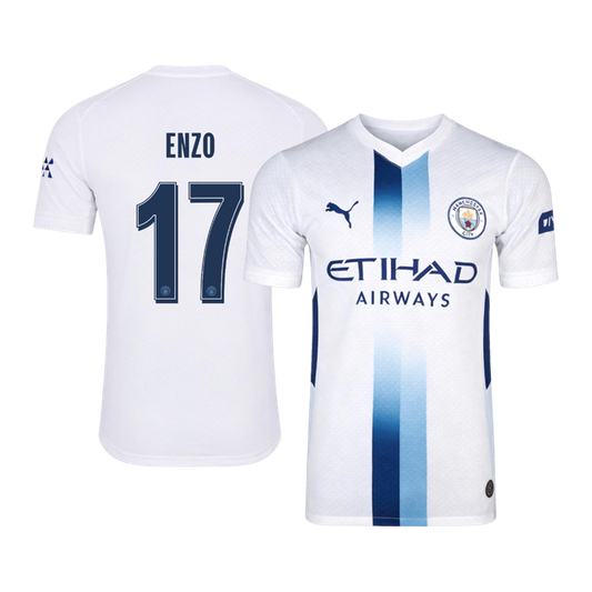 Koszulka piłkarska w wersji zawodniczej Manchester City UCL 2026/27 trzecia ENZO #17