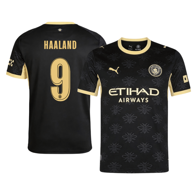 Koszulka piłkarska Manchester City UCL 2026/27 wyjazdowa HAALAND #9