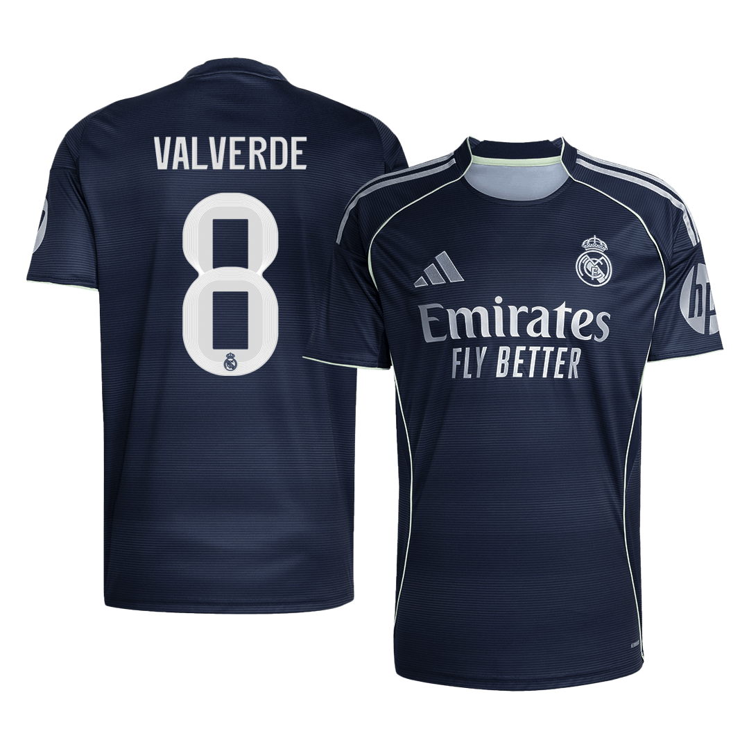 Koszulka piłkarska Real Madryt 2025/26 wyjazdowa VALVERDE #8