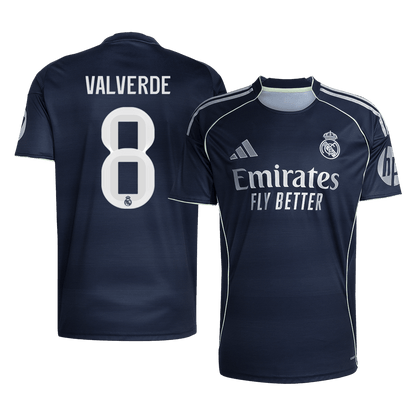 Koszulka piłkarska Real Madryt 2025/26 wyjazdowa VALVERDE #8