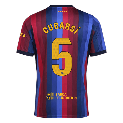 Koszulka piłkarska FC Barcelona 2026/27 domowa CUBARSÍ #5 - Kibula