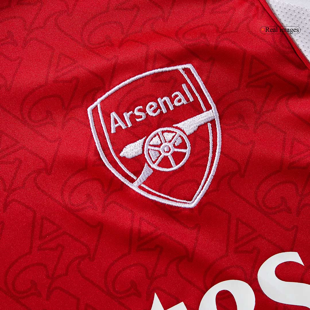 Koszulka piłkarska z długim rękawem Arsenal 2025/26 domowa - Kibula