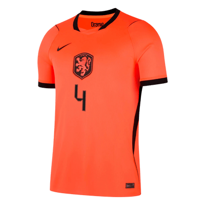 Koszulka piłkarska Holandia Mundial 2026 domowa VIRGIL #4