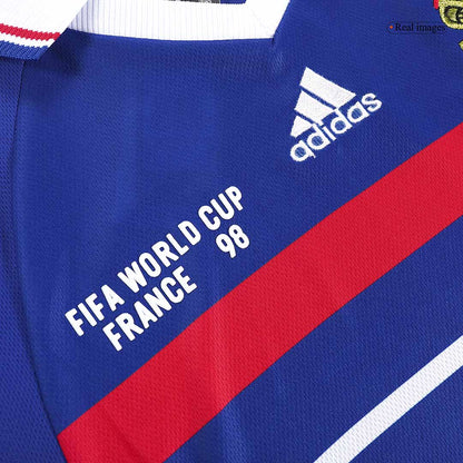 Koszulka piłkarska retro Francja Mundial 1998 domowa ZIDANE #10