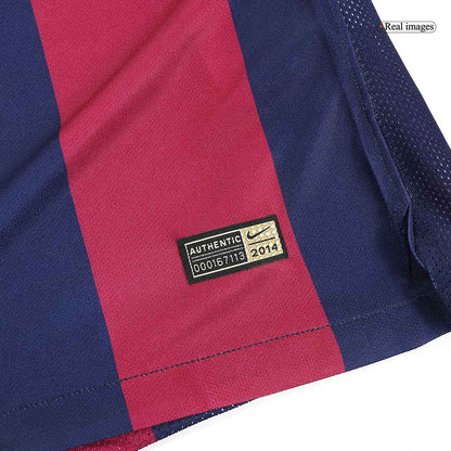 Koszulka piłkarska retro FC Barcelona 2014/15 domowa NEYMAR JR #11 - Kibula