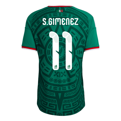 Koszulka piłkarska w wersji zawodniczej Meksyk Mundial 2026 domowa S.GIMENEZ #11