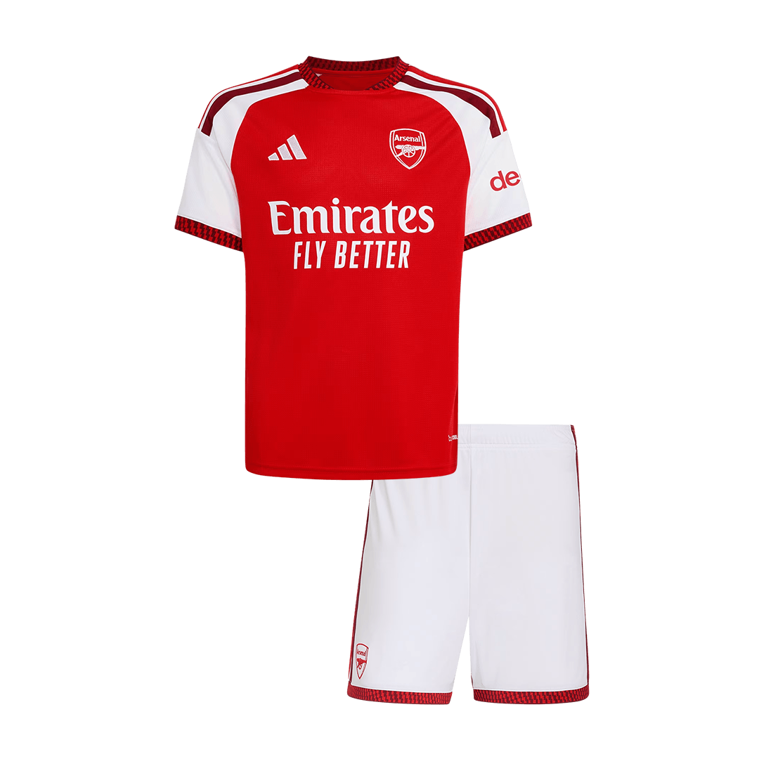 Dziecięcy zestaw piłkarski Arsenal 2026/27 domowy - Kibula
