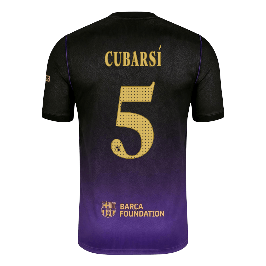 Koszulka piłkarska FC Barcelona UCL 2026/27 wyjazdowa CUBARSÍ #5